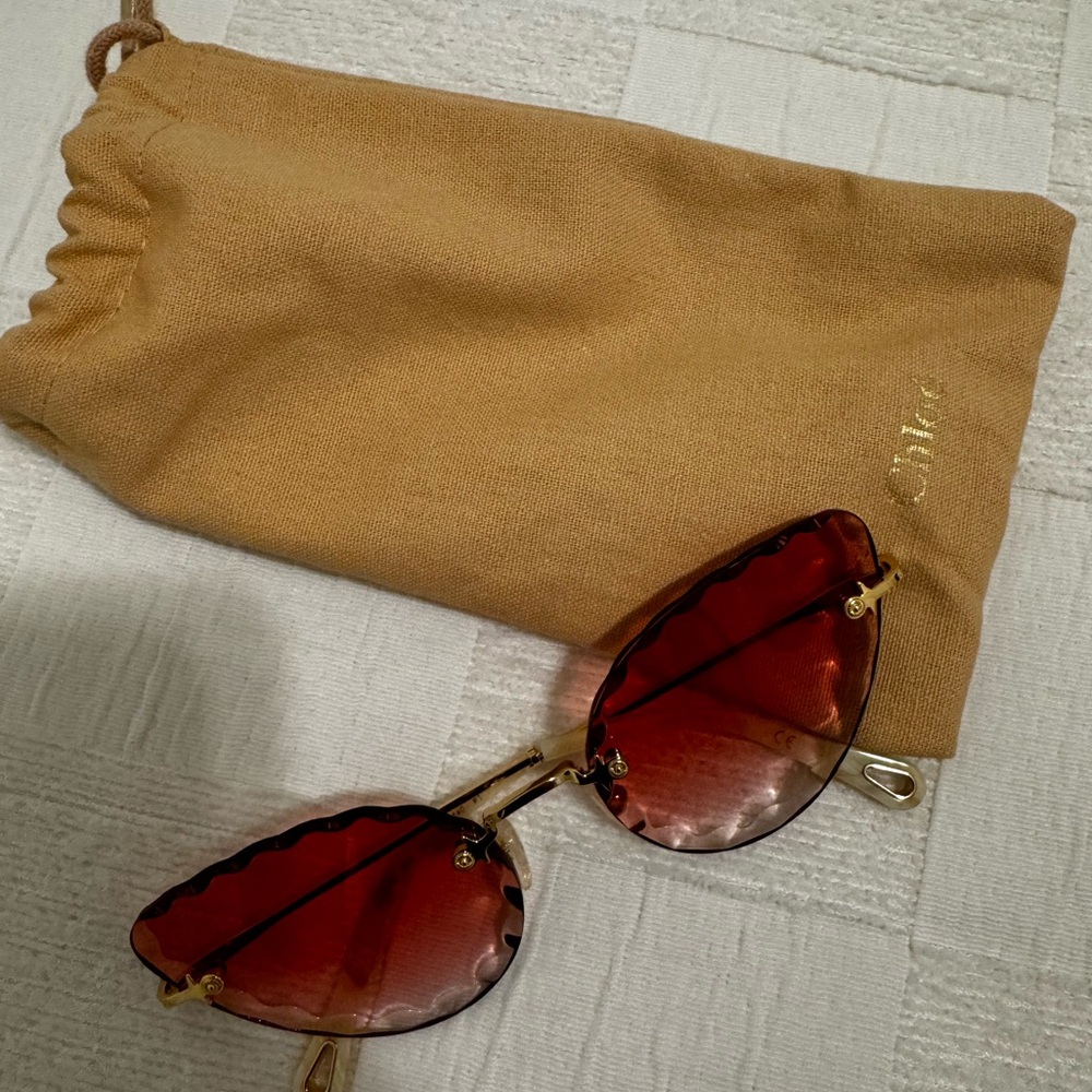 Chloe Pink Sunglasses